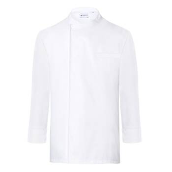 Koszula kucharska Basic z długim rękawem biała | KARLOWSKY BJM 4-3
