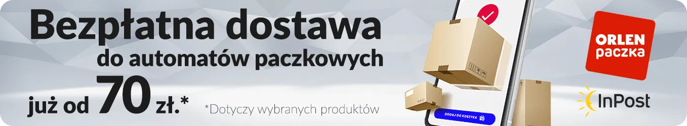 Bezpłatna dostawa od 70 zł