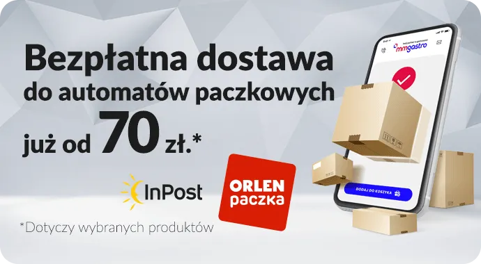 Bezpłatna dostawa od 70 zł