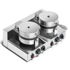 Gofrownica elektryczna podwójna do gofrów belgijskich, śr. 18,5 cm, 4 kW, 230 V  | FORGAST FG09721