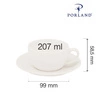 Filiżanka elegancka porcelanowa poj. 207 ml Dove | FINE DINE 04ALM000069