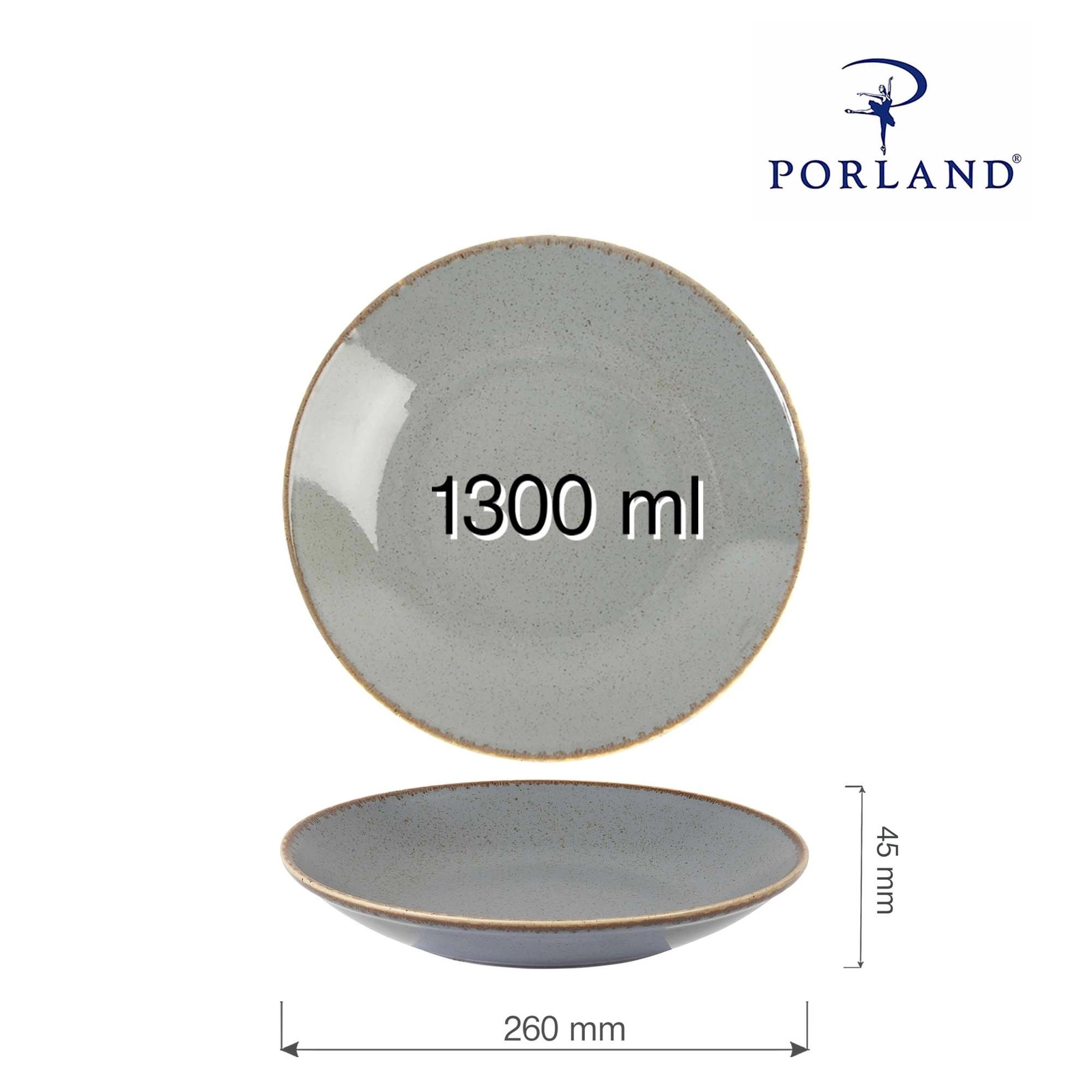 Talerz coupe STONE | FINE DINE 772300