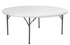 Stół cateringowy okrągły składany - 180 cm | FINE DINE 810941