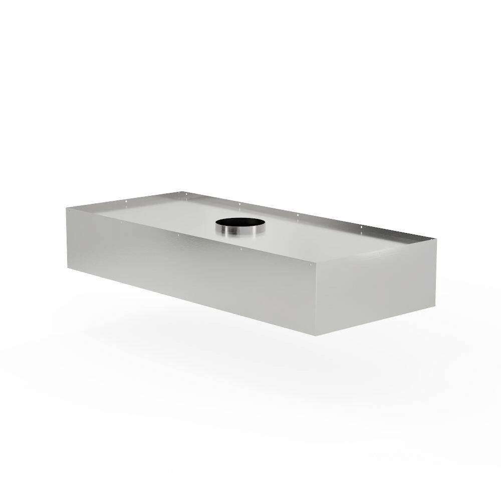 Okap nierdzewny centralny 150x150 cm | FORGAST