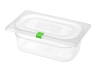 Klipsy HACCP do pojemników GN z polipropylenu, zielone 12 szt. | HENDI 880678