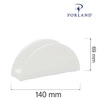 Serwetnik porcelanowy Dove | FINE DINE 04ALM001392