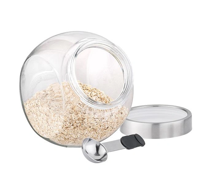 Słoik do przechowywania, z łyżeczką i zakrętką, 17x12.5x18 cm, 2.2 l | APS 636