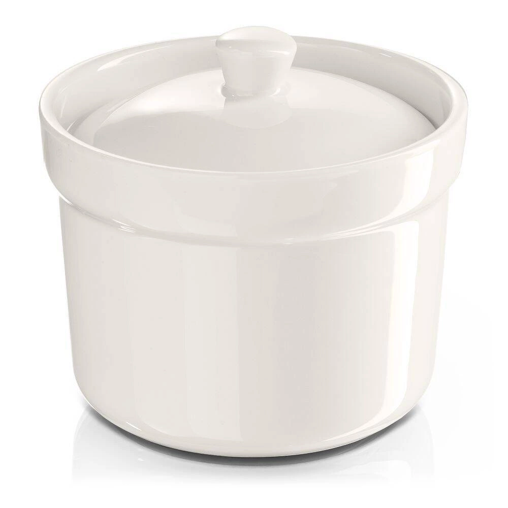 Cukiernica z pokrywą porcelanowa Prima 10,16 cm | MODERMO MP002