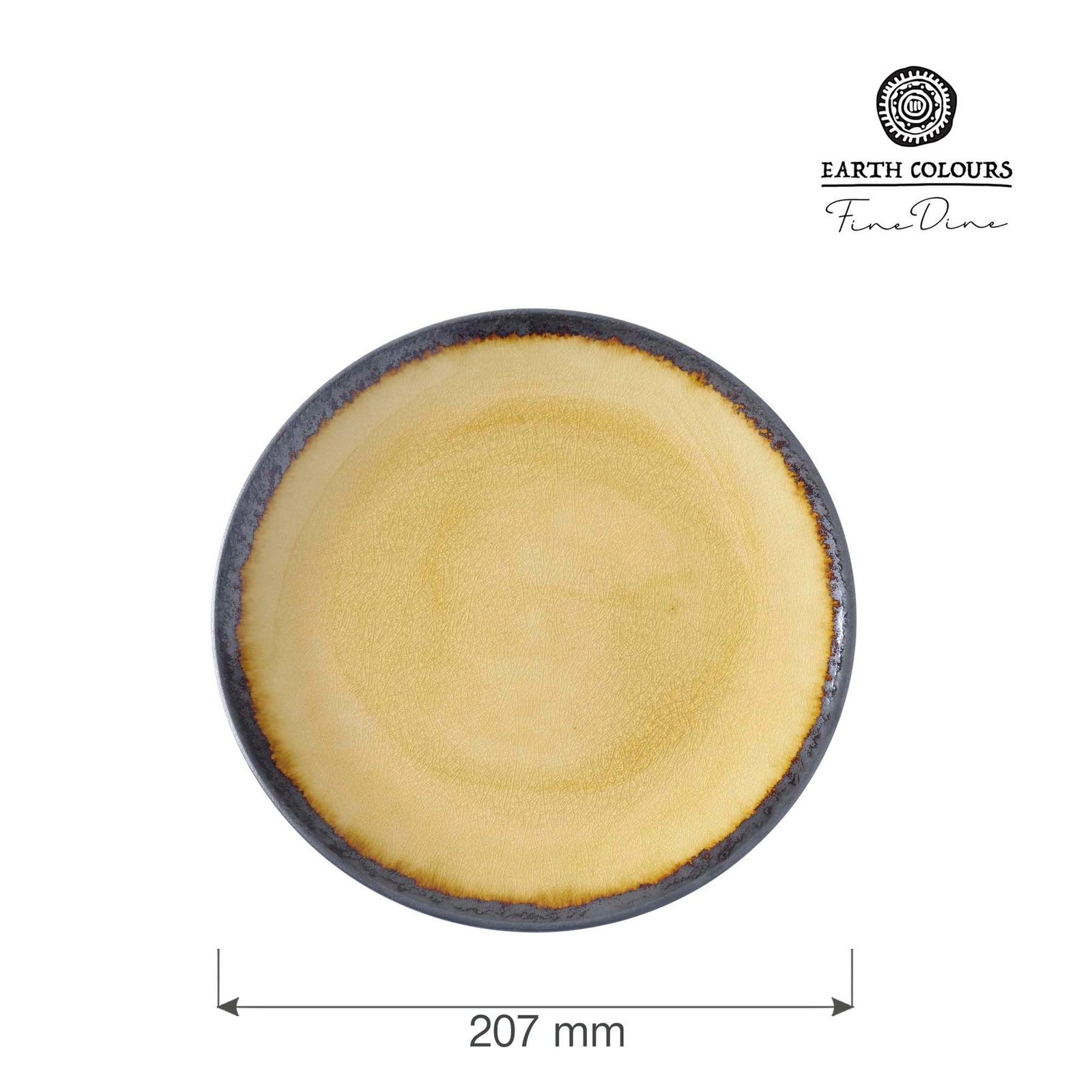 Talerz płytki Topaz śr. 20,7 cm | FINE DINE 781791