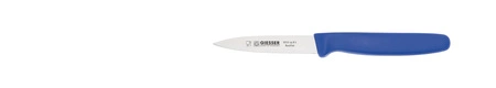 Nóż do obierania - 8 cm, niebieski | GIESSER MESSER 8315 sp 8,0 b