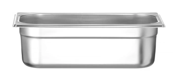Pojemnik GN 1/3 gł. 10 cm ze stali nierdzewnej BUDGET LINE | HENDI 800430