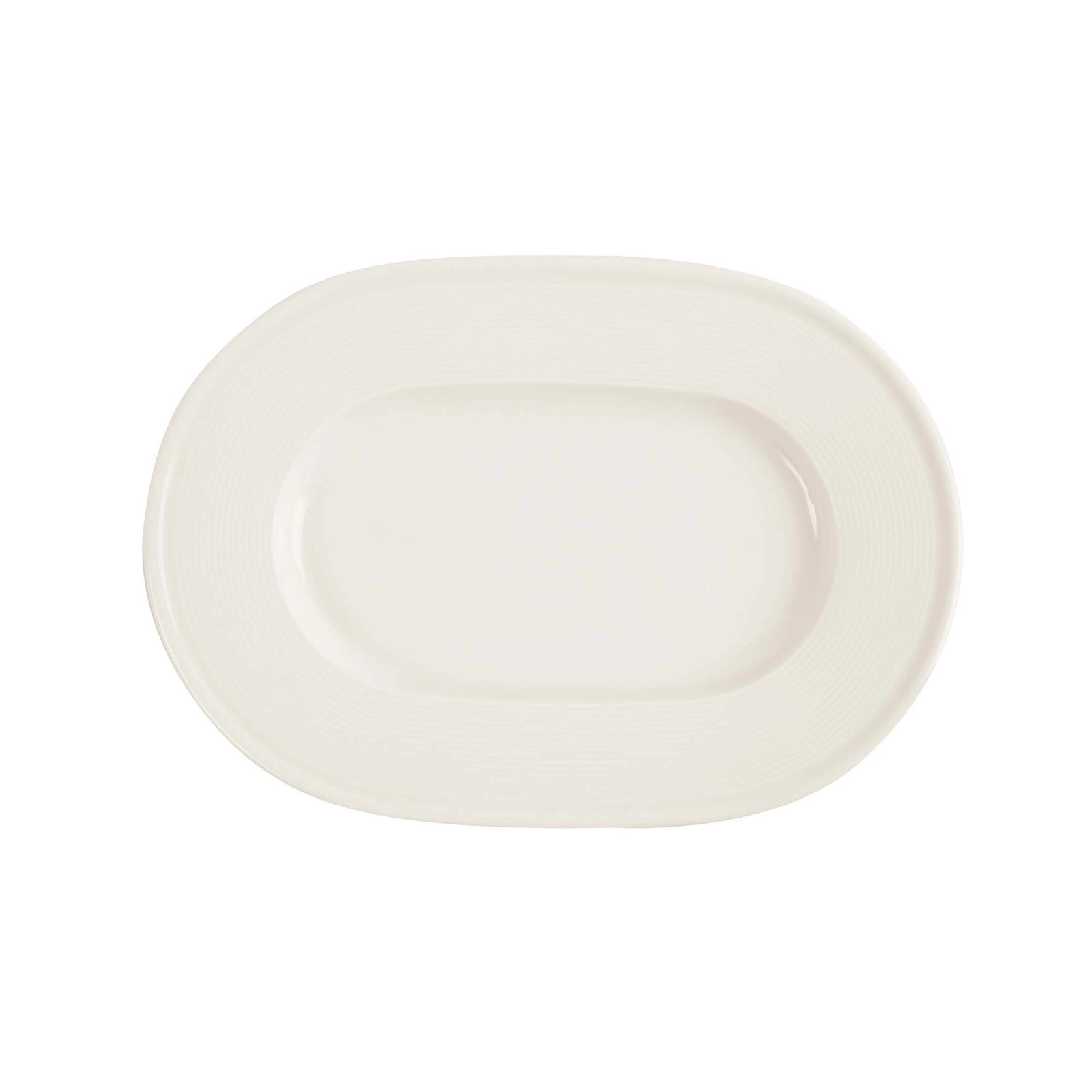 Półmisek porcelanowy owalny śr. 25 cm Line | FINE DINE 04ALM002142