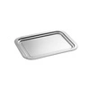 Taca bankietowa CLASSIC, ze stali nierdzewnej, 41.5x31x1.5 cm | APS 399