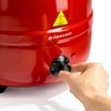 Kociołek elektryczny do zup 10 l, czerwony | FORGAST FG03013