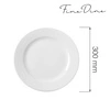Talerz płytki porcelanowy BIANCO - 30 cm | FINE DINE 794098