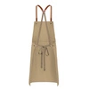 Fartuch Green Generation X-Style kamienny szary | KARLOWSKY LS 37-85-Stck