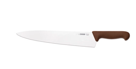 Nóż Szefa kuchni - 31 cm, brązowy | GIESSER MESSER 8455 31 br