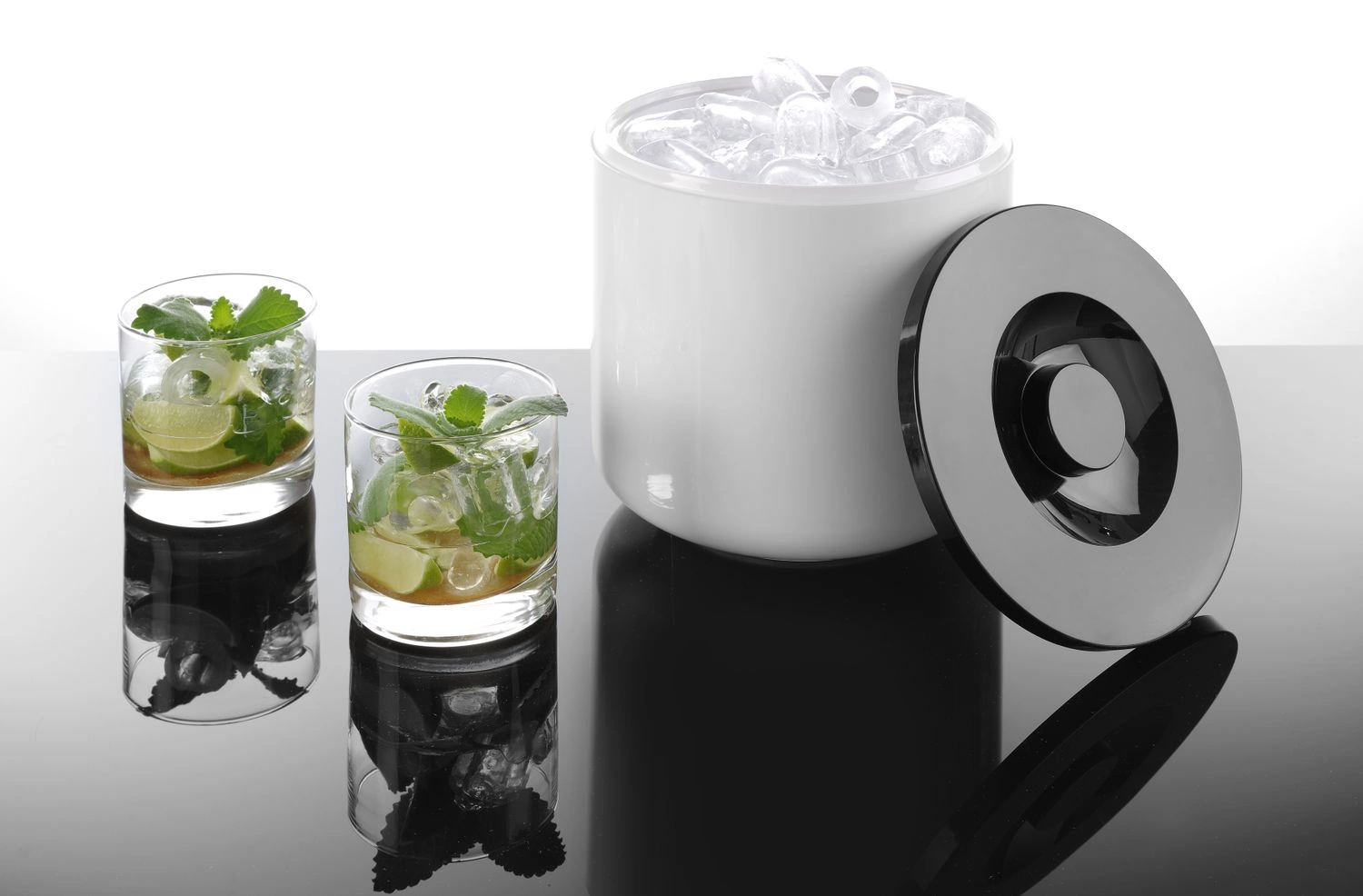 Pojemnik do lodu 5 l, biały, 19 cm, 20 cm wysokości | HENDI 594742