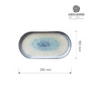 Talerz owalny Galaxy 29x16 cm | FINE DINE 769119