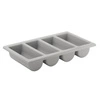 Pojemnik na sztućce szary GN 1/1 | APS 40011