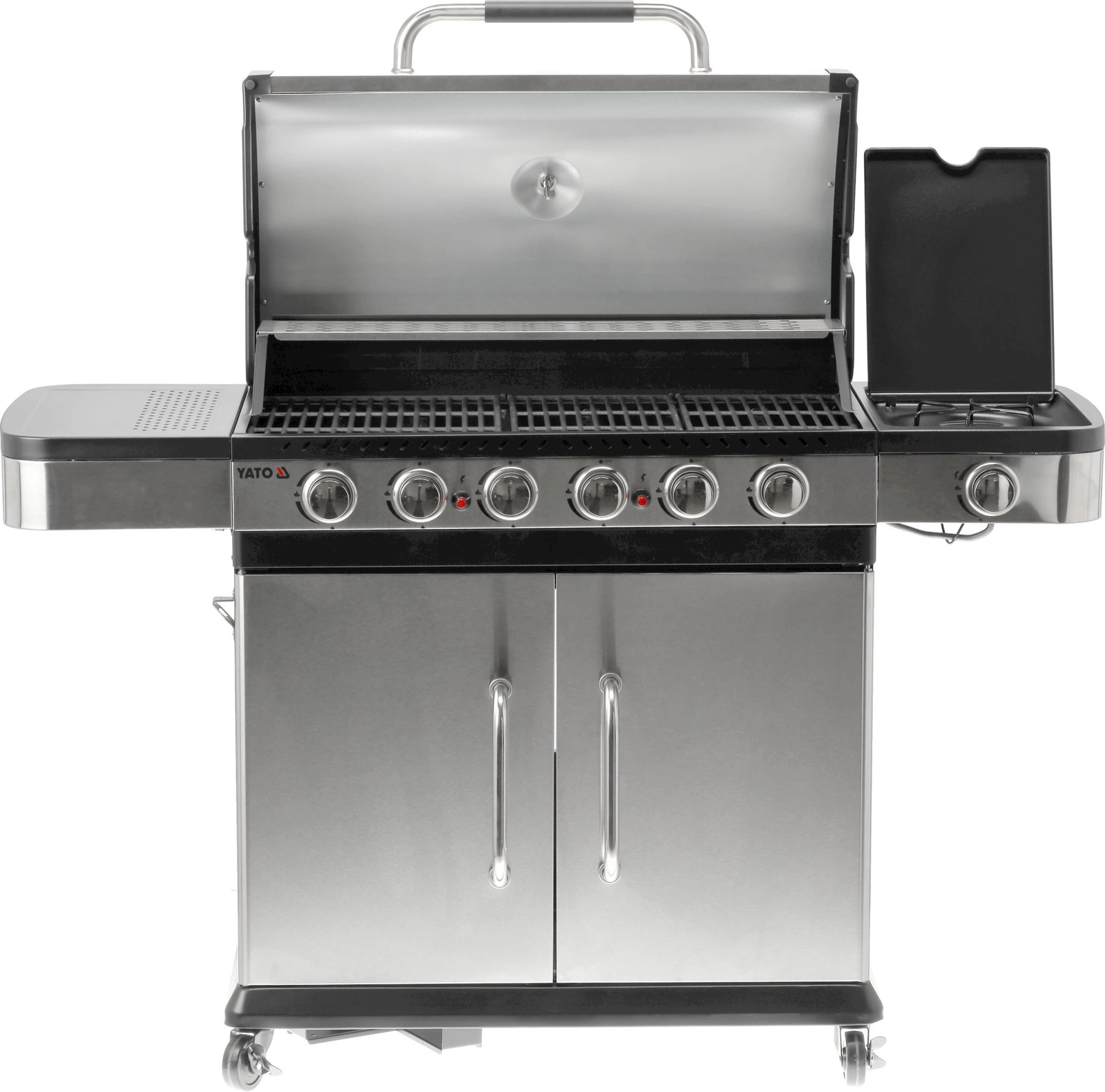 Grill zewnętrzny gazowy Zushi 6+1 | YATO YG-20004