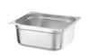 Pojemnik GN 2/3 gł. 15 cm ze stali nierdzewnej KITCHEN LINE | HENDI 806241
