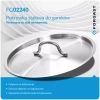 Pokrywka stalowa do garnków Forgast śr. 24 cm | FORGAST FG02240