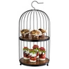 Stojak bufetowy BIRDCAGE, 26x26x54 cm | APS 33206