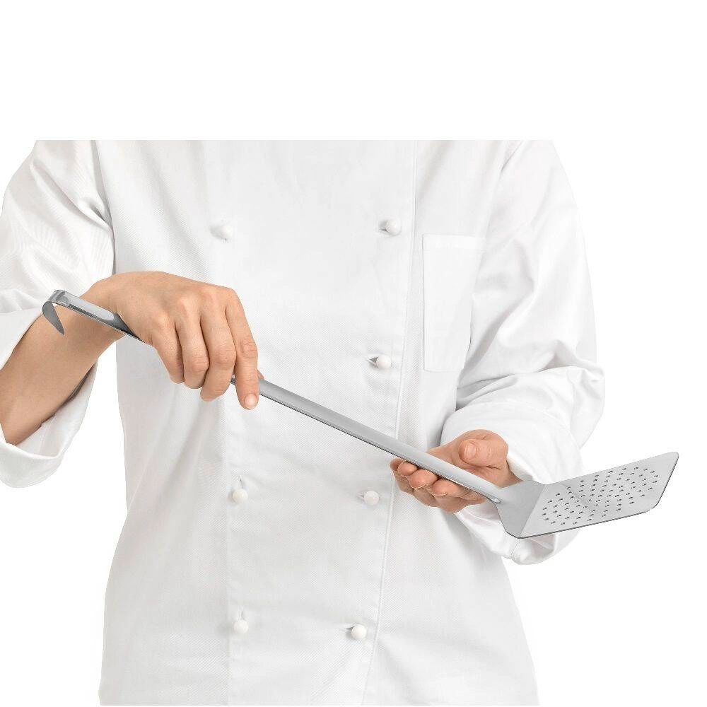 Łopatka perforowana do przewracania, 11,5x11,5 cm, długość 54 cm | FORGAST FG11230