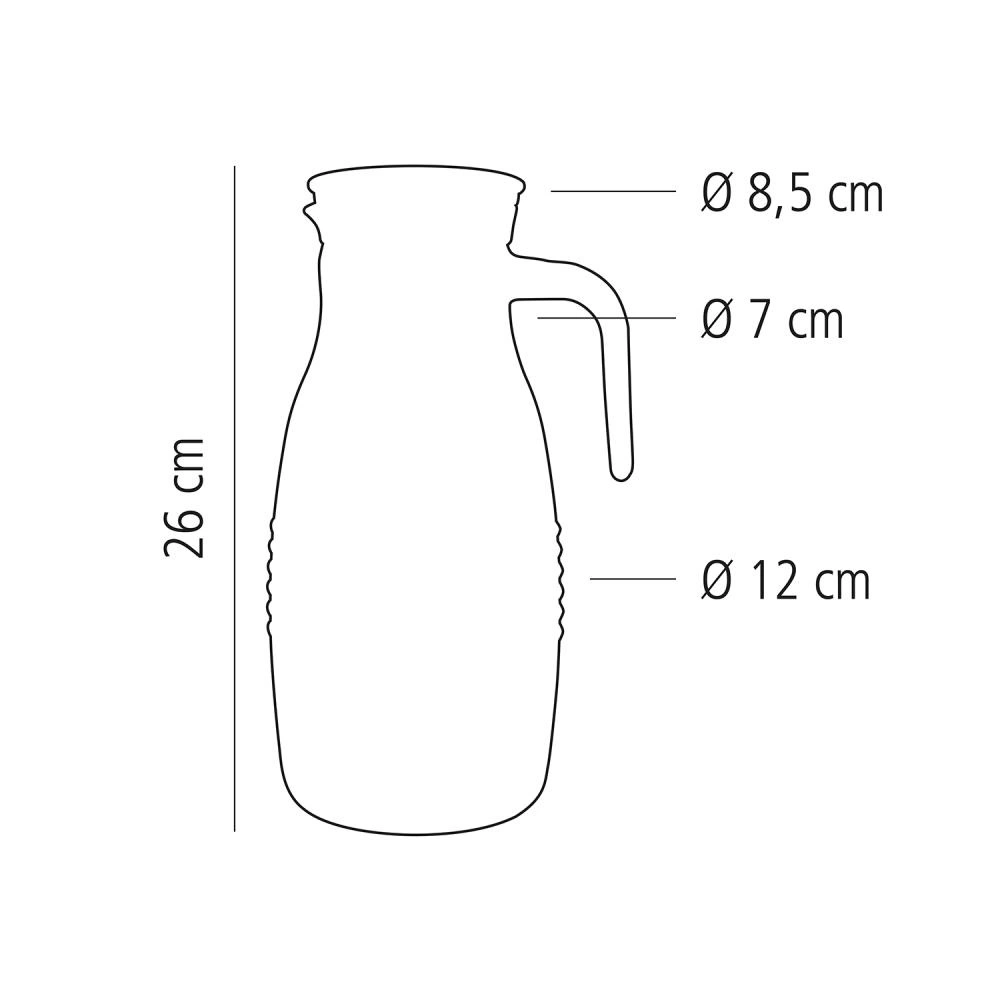 Dzbanek z sitkiem 1.8 l | APS 10691