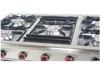 Kuchnia gastronomiczna gazowa 5-palnikowa z piekarnikiem el. | EGAZ TG-5727/PKE-1