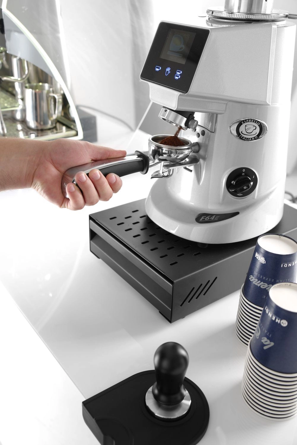 Szuflada z odbijakiem do fusów, 35x25x9 cm | HENDI 208694