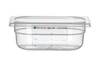Pojemnik GN 1/9 gł. 6,5 cm z polipropylenu HACCP | HENDI 880562