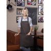 Fartuch Urban Casual-Style czekoladowy | KARLOWSKY LS 29-48-Stck