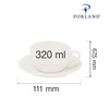Filiżanka elegancka porcelanowa poj. 320 ml Dove | FINE DINE 04ALM000327