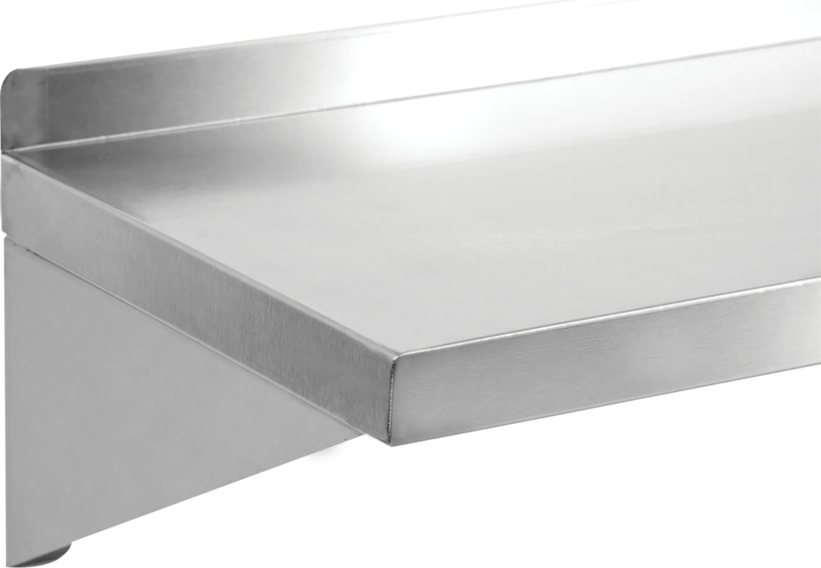 Półka nierdzewna wisząca pojedyncza 90x30x18 cm | YATO YG-09040