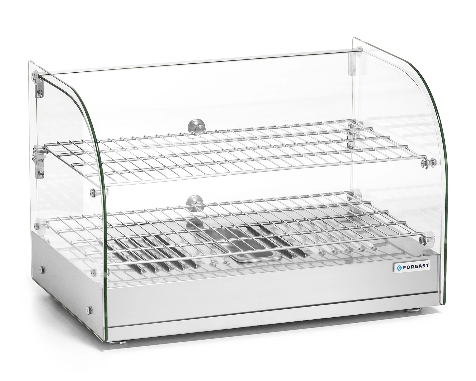 Witryna grzewcza 2-poziomowa, 45 l, 0.8 kW | FORGAST FG09624