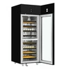 Chłodziarka do wina lakierowana czarna na 58 butelek | BOLARUS PRO VINE C 700