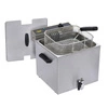 Frytownica elektryczna z kranem, 12 l, 6.4 kW | ROLLER GRILL MF120R