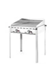 Grill gazowy Green Fire Profi Line 2-palnikowy, 11.6 kW | HENDI 149621