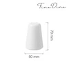 Pieprzniczka porcelanowa BIANCO | FINE DINE 799222