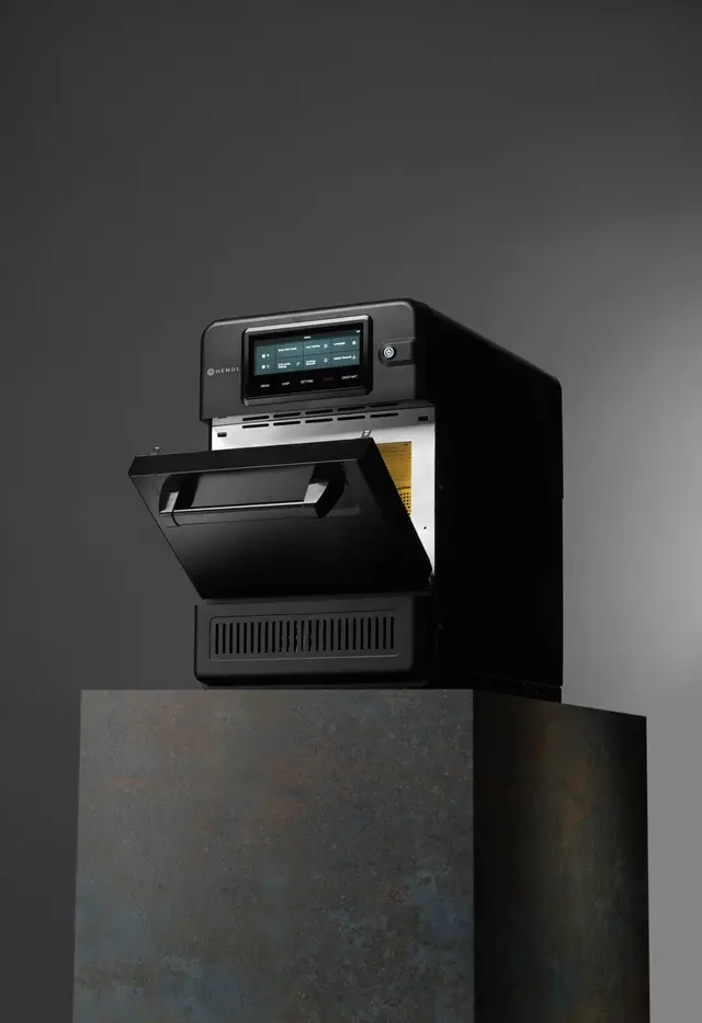 Piec konwekcyjno-mikrofalowy CombiTurbo , 18 L, czarny, 230V/3000 W | HENDI 281277