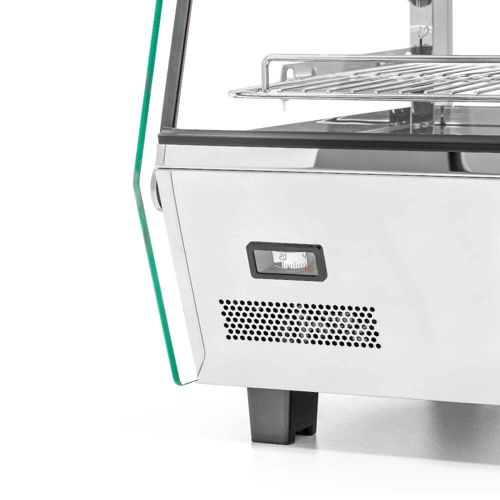 Witryna ekspozycyjna grzewcza przeszklona 160 l, 1.5 kW | FORGAST FG09656