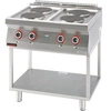 Kuchnia gastronomiczna elektryczna 4-płytowa | KROMET 700.KE-4