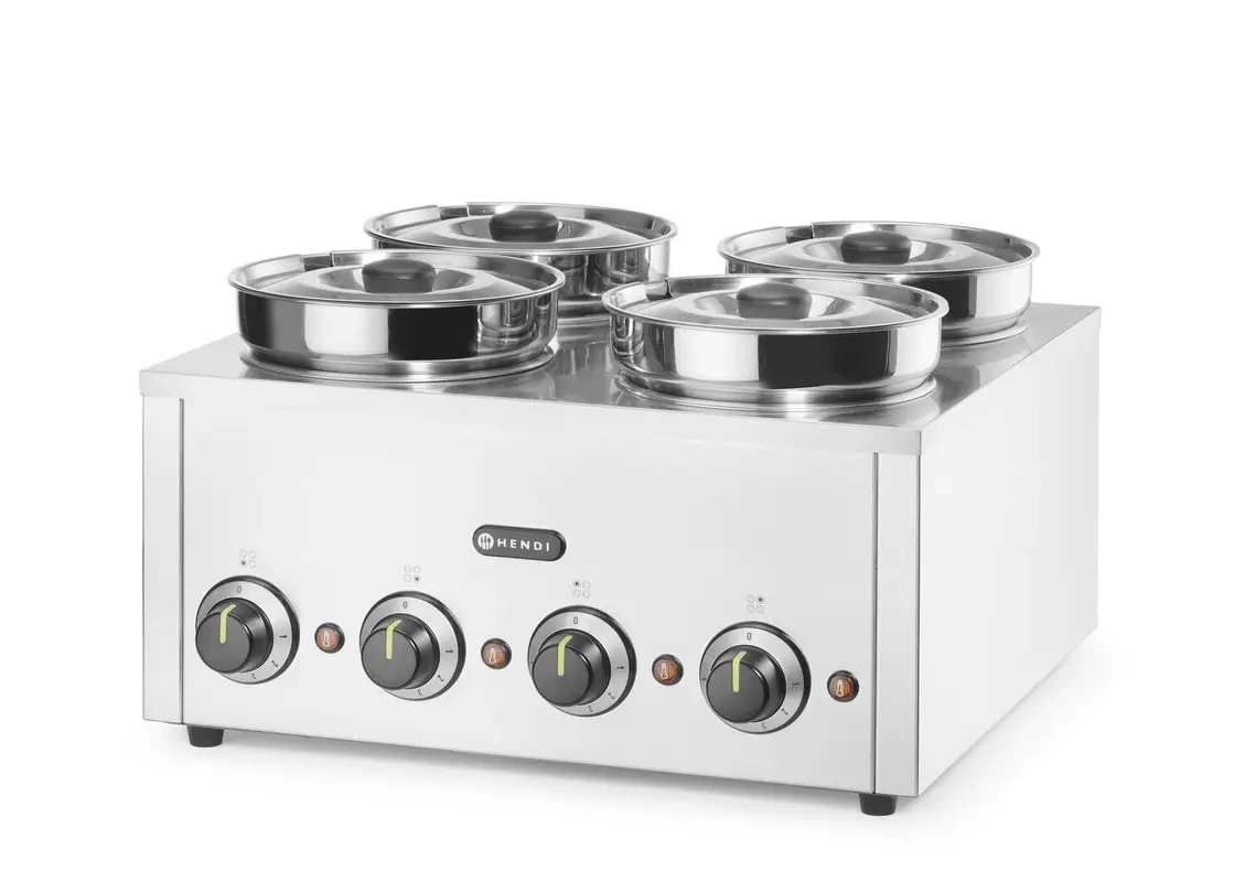 Bemar Thermosystem 4, 16 l, 4 komory, stal nierdzewna | HENDI 201466