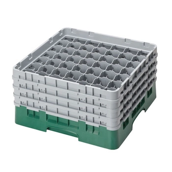 Kosz do szkła 49 przegródek - 50x50 cm | CAMBRO 49S1114