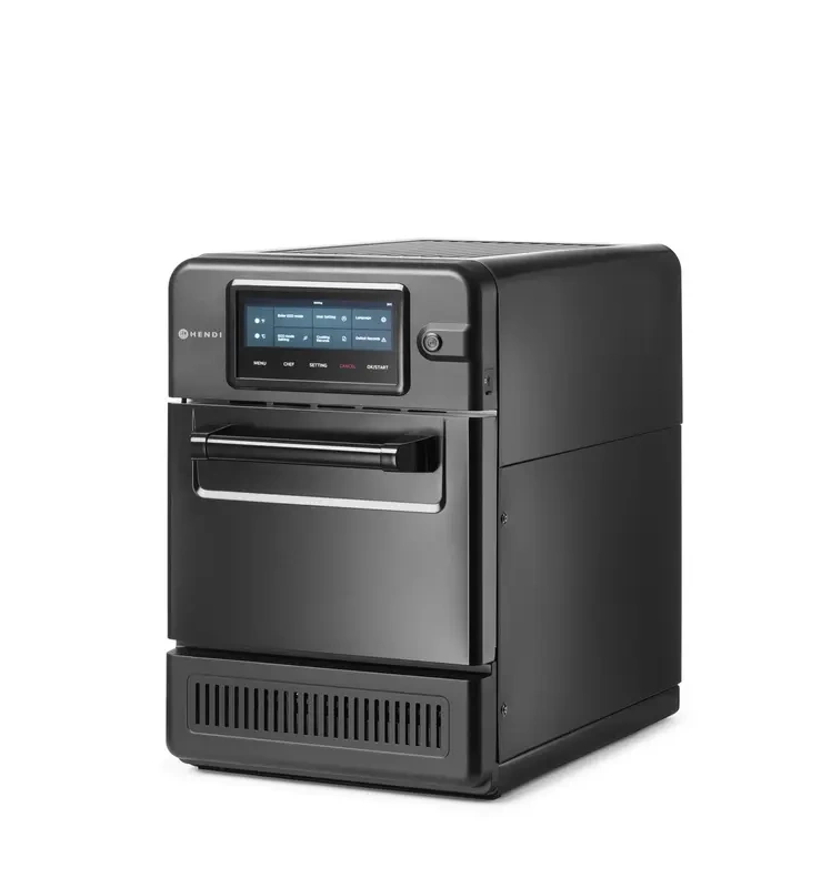 Piec konwekcyjno-mikrofalowy CombiTurbo , 18 L, czarny, 230V/3000 W | HENDI 281277