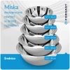 Miska stalowa do miksowania poj. 7,6 l | FORGAST FG02816