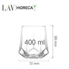Szklanka do whiskey Verona 400 ml | LAV LH-VRN340KH