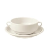 Spodek porcelanowy do bulionówki CREMA - 17 cm | FINE DINE 770788